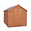 Shire  5' 6" x 6' 6" (Nominal) Apex Overlap Timber Shed