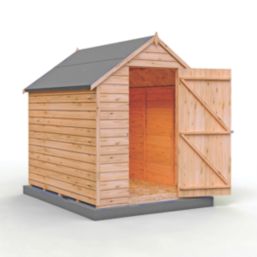 Shire  5' 6" x 6' 6" (Nominal) Apex Overlap Timber Shed