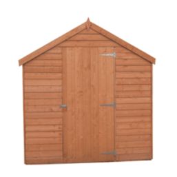 Shire  5' 6" x 6' 6" (Nominal) Apex Overlap Timber Shed