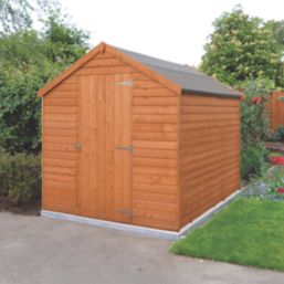 Shire  5' 6" x 6' 6" (Nominal) Apex Overlap Timber Shed