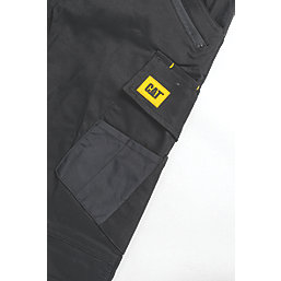 CAT Stretch Pocket Trousers Black 32" W 32" L