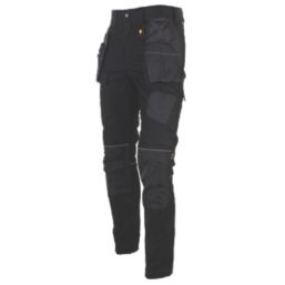 CAT Stretch Pocket Trousers Black 32" W 32" L