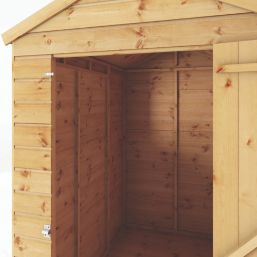 Mercia Modular 4' x 6' (Nominal) Apex Shiplap T&G Timber Shed