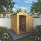 Mercia Modular 4' x 6' (Nominal) Apex Shiplap T&G Timber Shed