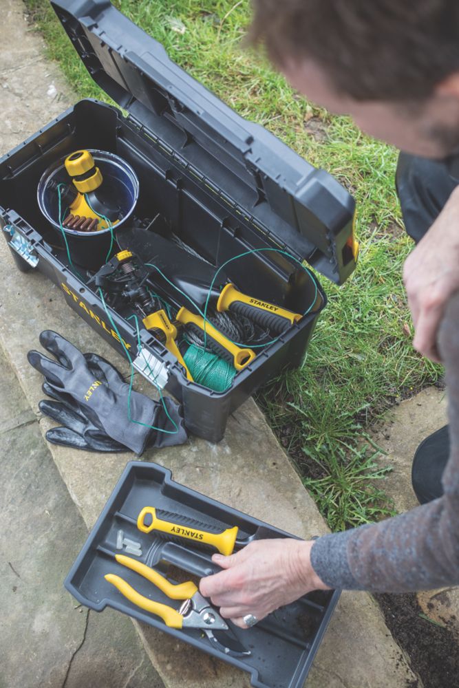 STANLEY® 19 in. Tool Box with Removable Organisers