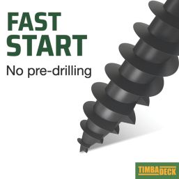 TimbaScrew  Hex Flange Thread Cutting Timber Screws 6.7mm x 150mm 200 Pack