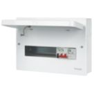 Schneider Electric Easy9 Compact 14-Module 9-Way Part-Populated High Integrity Main Switch Consumer Unit with SPD