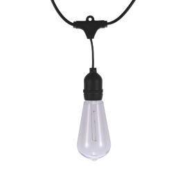 TCP ST64 10m Outdoor LED RGB Garden Festoon Lights 10W