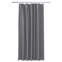 Shower Curtain Anthracite 180cm x 180cm