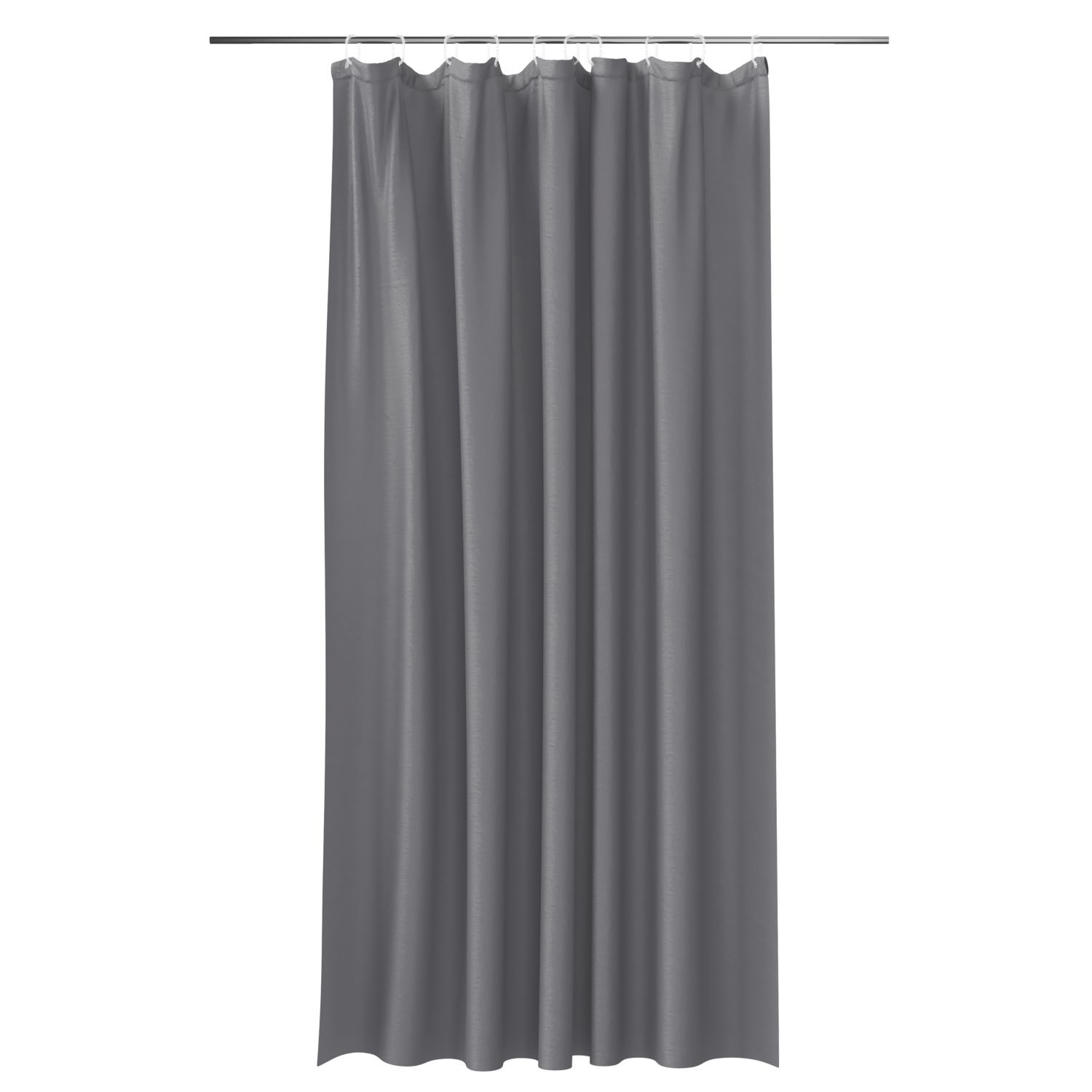 Shower Curtain Anthracite 180cm x 180cm (160RE)