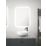 Light Tech Mirrors Markham Rectangular Illuminated Mirror With 2800lm LED Light 600mm x 800mm