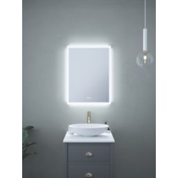 Light Tech Mirrors Markham Rectangular Illuminated Mirror With 2800lm LED Light 600mm x 800mm