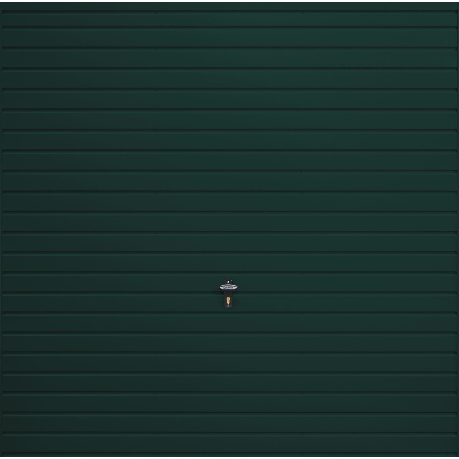 Gliderol Horizontal 7' x 7' Non-Insulated Framed Steel Up & Over Garage Door Moss Green (160VP)