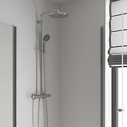 Grohe Vitalio Start 250
 HP Rear-Fed Exposed Chrome Thermostatic Shower System