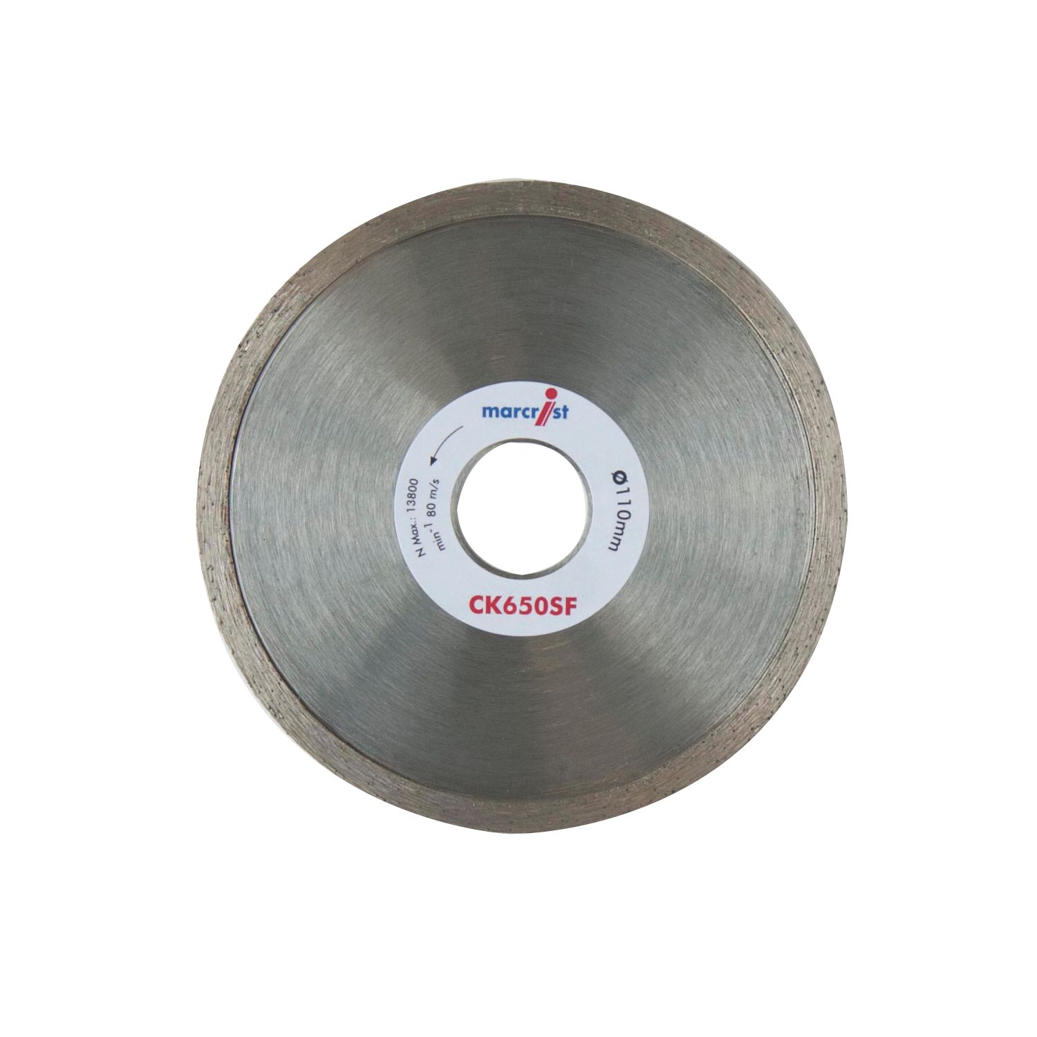Marcrist CK650SF Multi-Material Diamond Blade 110mm x 22.2mm (16121)