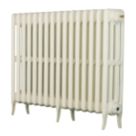 Arroll 660mm x 994mm 4258BTU White Cast Iron 4 Column Radiator