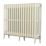 Arroll 660mm x 994mm 4258BTU White Cast Iron 4 Column Radiator
