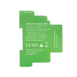Shelly 1PM Single-Phase 1-Channel Smart Dimmer