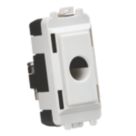 Knightsbridge GDM012U 0A Grid Flex Outlet White