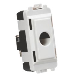 Knightsbridge GDM012U 0A Grid Flex Outlet White