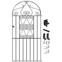Apollo Wenlock Tall Gate Black 929mm x 1875mm