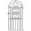 Apollo Wenlock Tall Gate Black 929mm x 1875mm