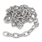 Refurb Essentials Side-Welded Zinc-Plated Short Link Chain 8mm x 10m