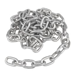 Refurb Essentials Side-Welded Zinc-Plated Short Link Chain 8mm x 10m