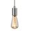 Knightsbridge  Contemporary Style 3-Light Pendant Brushed Chrome