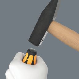 Wera 932/6 Kraftform Plus Rack Mixed Chisel Screwdriver Set 6 Pcs