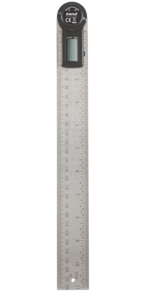 300mm Digital Angle Ruler Stainless Steel Electronic Level Measure