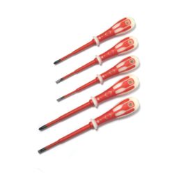 C.K Dextro Glo Slim Mixed  VDE Screwdriver Set 5 Pieces