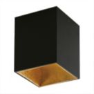 Eglo Polasso LED Ceiling Light Black/Gold 3.3W 340Lmlm