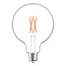 LAP  E27 G125 LED Virtual Filament Light Bulb  470lm 2.2W