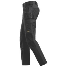 Snickers AW Full Stretch Holster Trousers Black 35" W 32" L