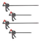 Forge Steel Bar Clamp Set 4 Pieces