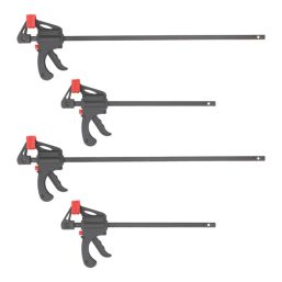 Forge Steel Bar Clamp Set 4 Pieces