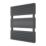 Ximax Watson Duplex 765mm x 600mm 2737BTU Anthracite Vertical Towel Radiator