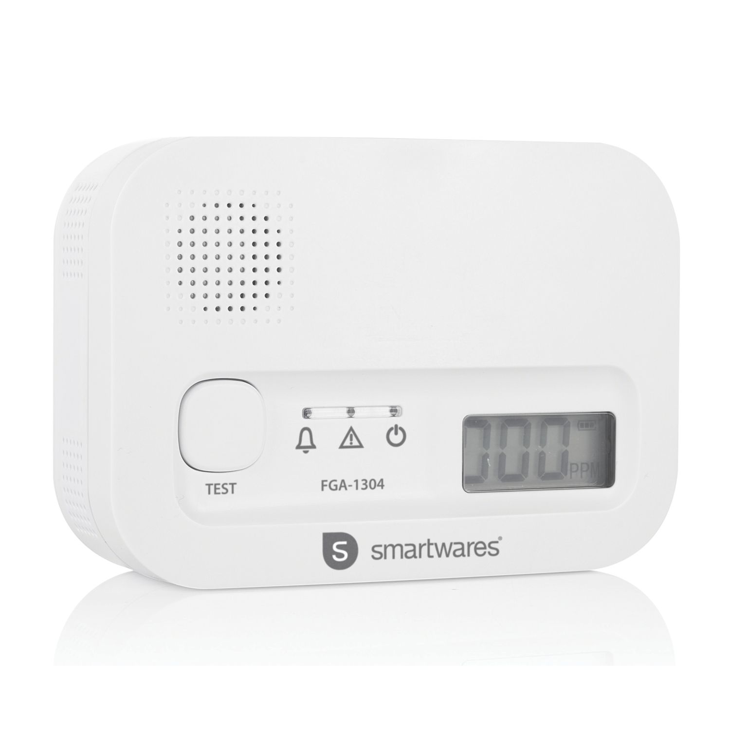 Smartwares FGA-13041 Battery Standalone Digital Carbon Monoxide Alarm (161YU)