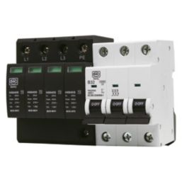 MK Sentry  TP & N 3-Phase Type 2 Surge Protection Device  10kA