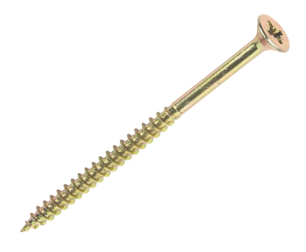 Goldscrew PZ Double-Countersunk Multipurpose Screws 5 x 70mm 100 Pack