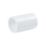FloPlast Straight Couplings White 21.5mm 5 Pack