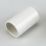 FloPlast Straight Couplings White 21.5mm 5 Pack