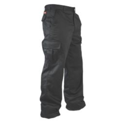 Lee Cooper LCPNT205 Work Trousers Black 30" W 31" L