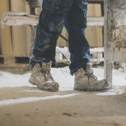 Amblers  Size 9 Womens Taupe Waterproof  Safety Boots