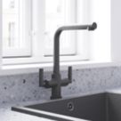 Refurb Swirl Dolce Tap Matt Black
