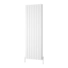 Reina Loco Double 1800mm x 660mm 7170BTU White Vertical Designer Radiator