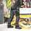 DeWalt Roseville Womens Work Trousers Grey/Black Size 14 29" L