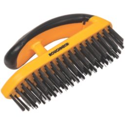 Wheel Well Brush with Soft Grip Handle