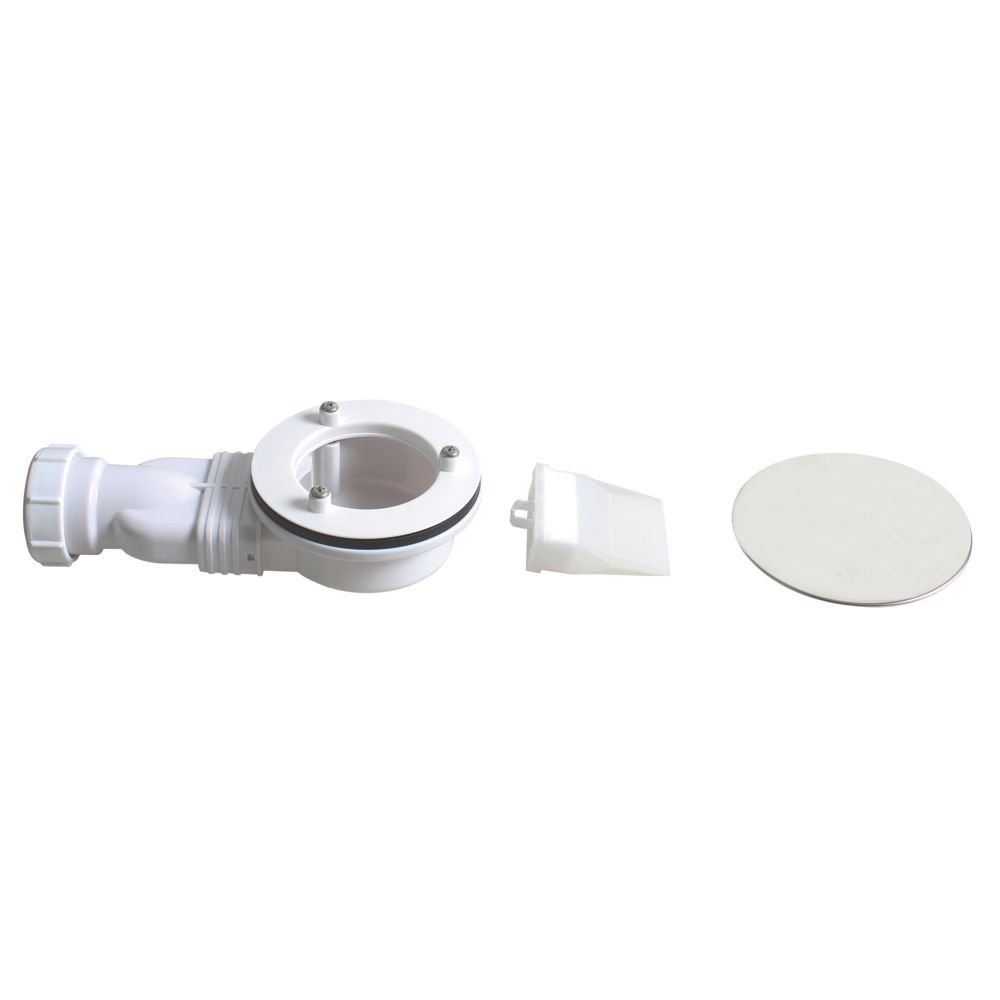 Wirquin Slim Extra Flat Low Profile Shower Trap Waterless Membrane